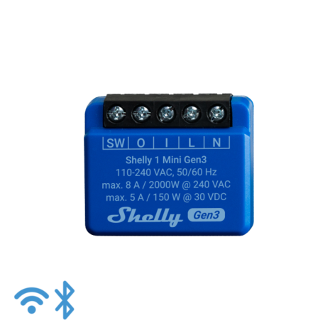 Shelly 1 Mini Gen 3 WiFi